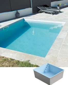 PISCINE COQUE CORNICHE