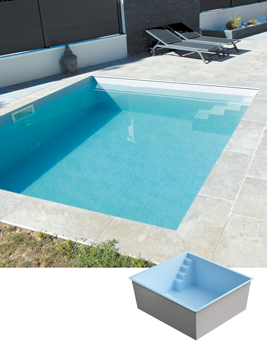 Piscine coque Mont Joly