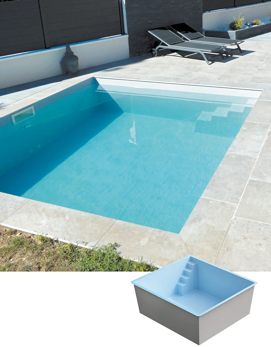 Piscine coque Mont Joly