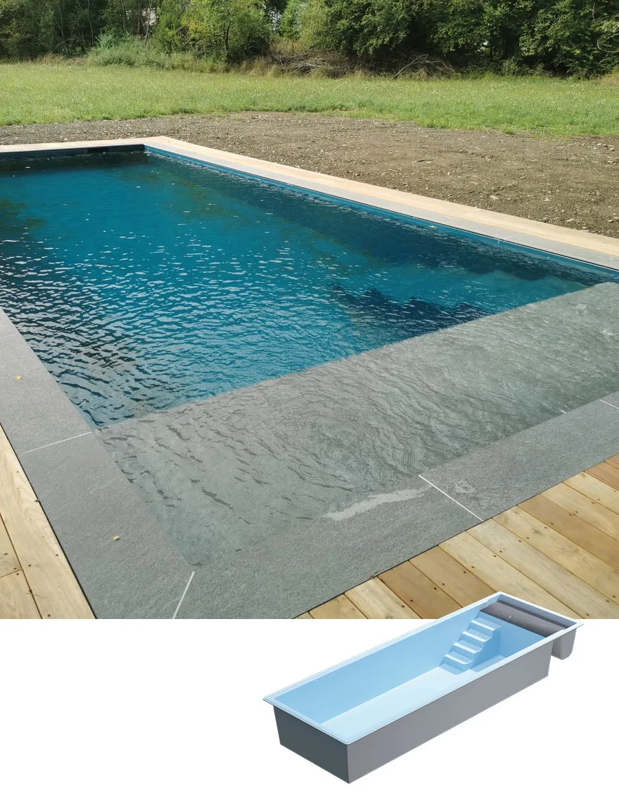Piscine coque Divine 100