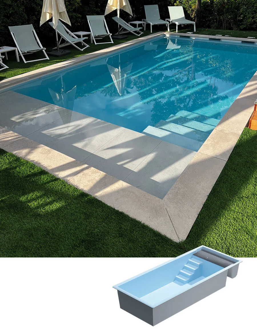 Piscine coque divine 80