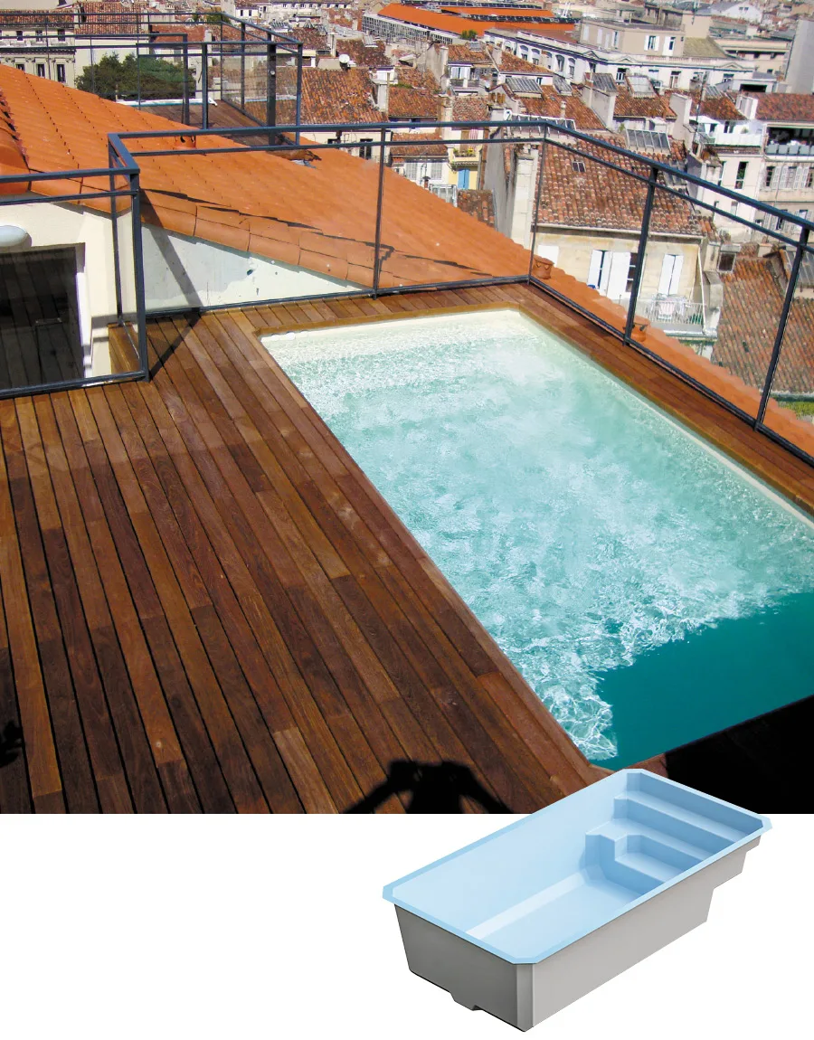 Piscine coque Giens