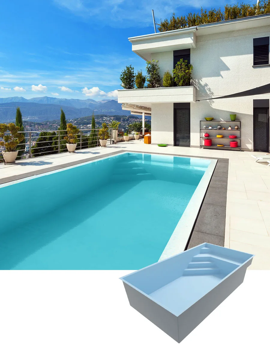 Piscine coque Levant 8