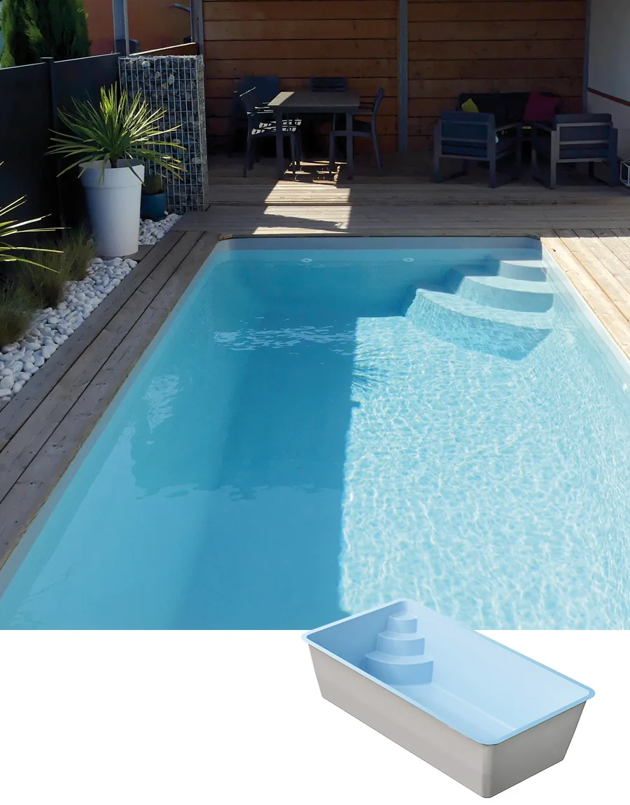 Piscine coque Méjean