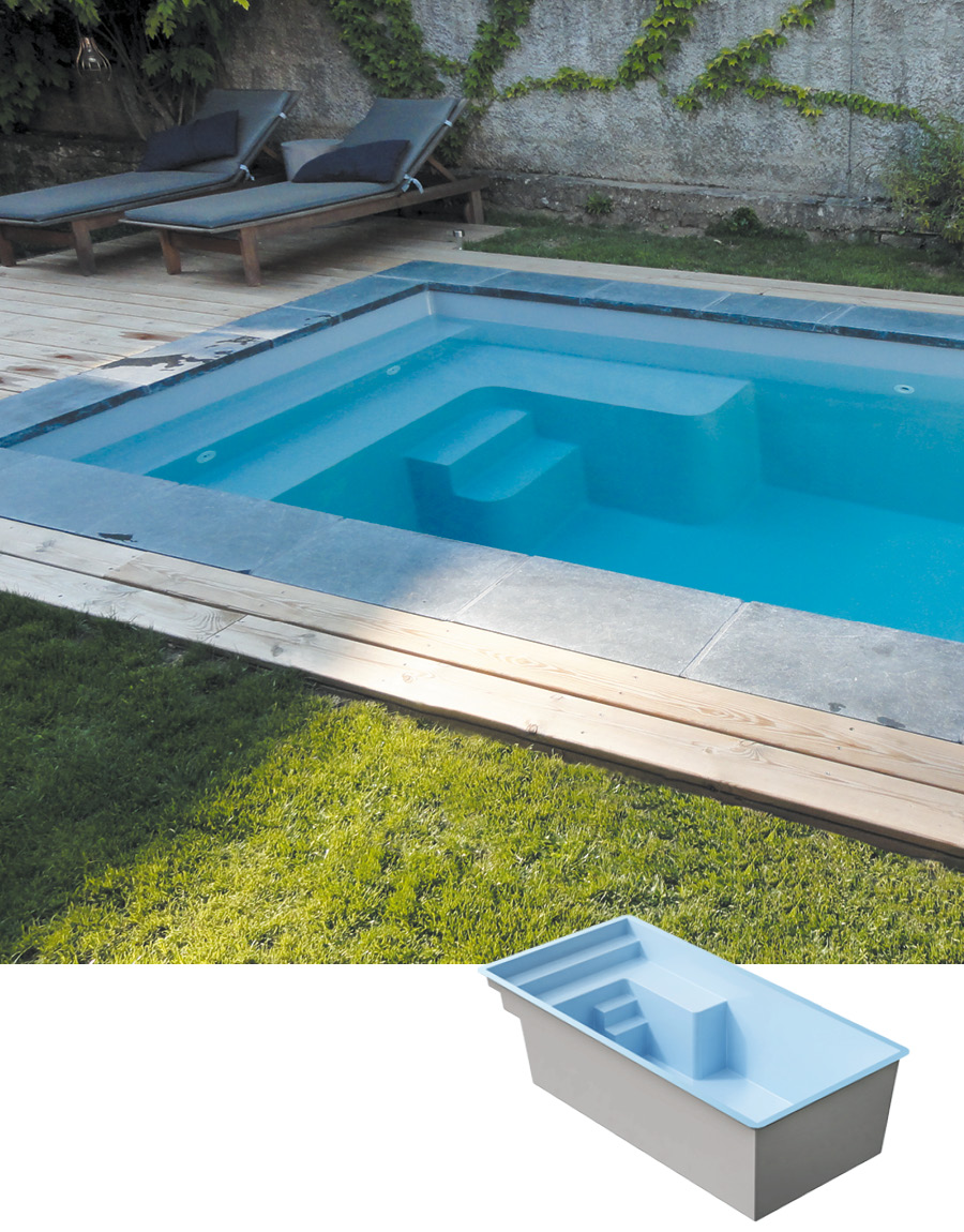 Piscine coque Mini