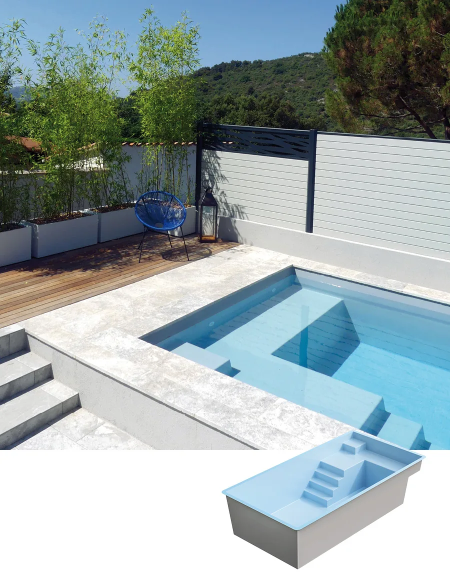 Piscine coque Mont Joly