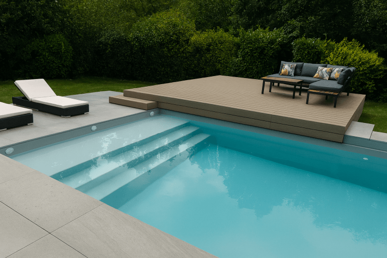 Lire la suite à propos de l’article Choisir une piscine coque XL à fond incliné : Le luxe et le confort pour votre jardin
