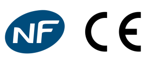 Logo Normes Françaises NF et CE